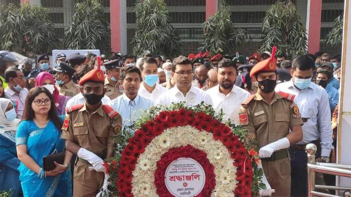 নরসিংদীতে জাতির পিতার জন্মশতবার্ষিকী ও জাতীয় শিশু দিবস পালিত