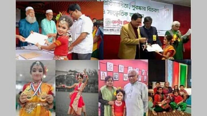 বাবা মার স্বপ্ন পূরণ করতে চান শিশু নিত্যশিল্পী মুন