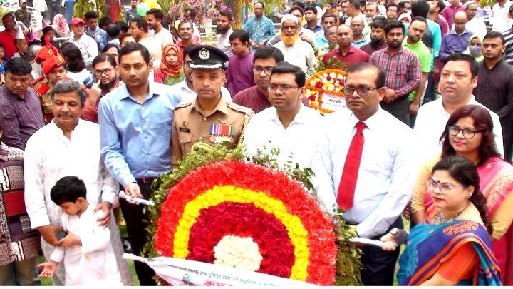 নরসিংদীতে বন্ধবন্ধুর জন্মবার্ষিকী ও জাতীয় শিশু দিবস পালিত