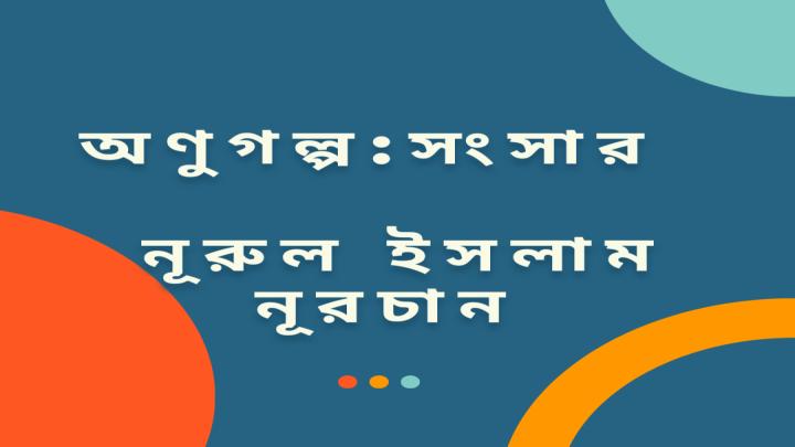 নূরুল ইসলাম নূরচান-এর অণুগল্প : সংসার