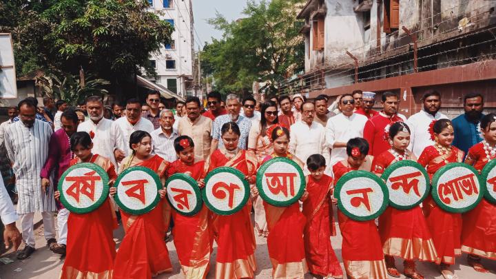 শিবপুর উপজেলা প্রশাসনের বর্ণাঢ্য আয়োজনে বর্ষবরণ 