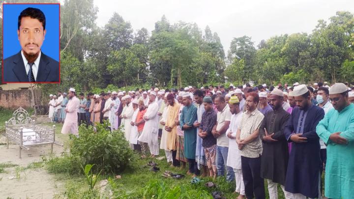 প্রয়াত সাংবাদিক শফিকুল ইসলামের দাফন সম্পন্ন 