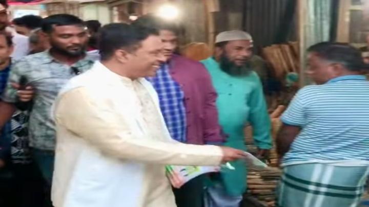 ধানের শীষের পক্ষে শিবপুরে ব্যাপক গণসংযোগ মনজুর এলাহীর