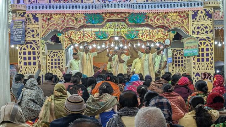 নরসিংদী গোপীনাথ আশ্রমে ৮০ প্রহরব্যাপী শ্রীশ্রী তারকব্রহ্ম হরিনাম সংকীর্ত্তন 