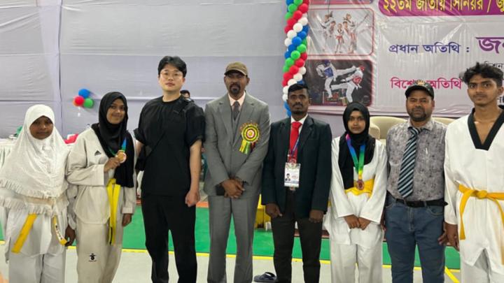 জাতীয় তায়কোয়ানডো প্রতিযোগিতায় নরসিংদীর স্বর্ণ–রৌপ্যসহ ৮ পদক অর্জন