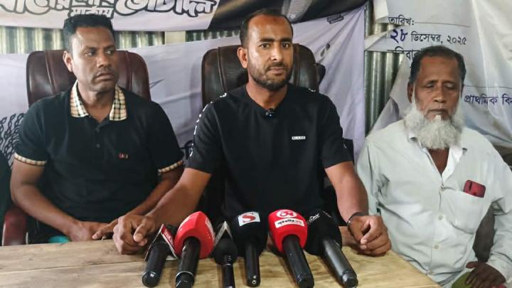 মাধবদীতে অপপ্রচারের প্রতিবাদে সংবাদ সম্মেলন 