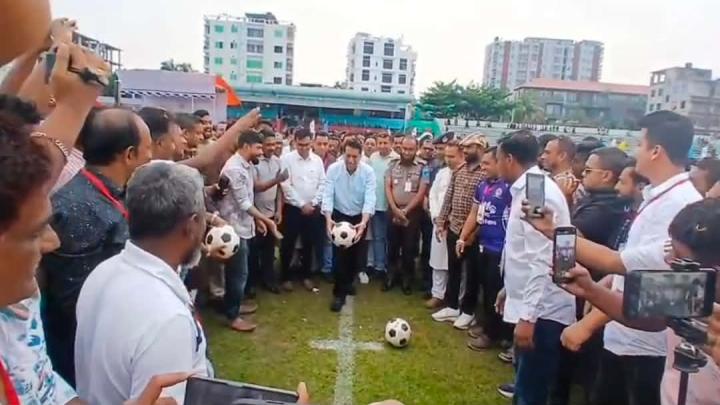 নরসিংদীতে নতুন কুঁড়ি স্পোর্টসের উদ্বোধন  