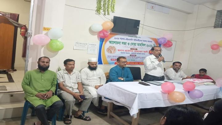জননী সুপার হোমের এইচএসসি পরীক্ষার্থীদের সাফল্য কামনায় দোয়া মাহফিল 